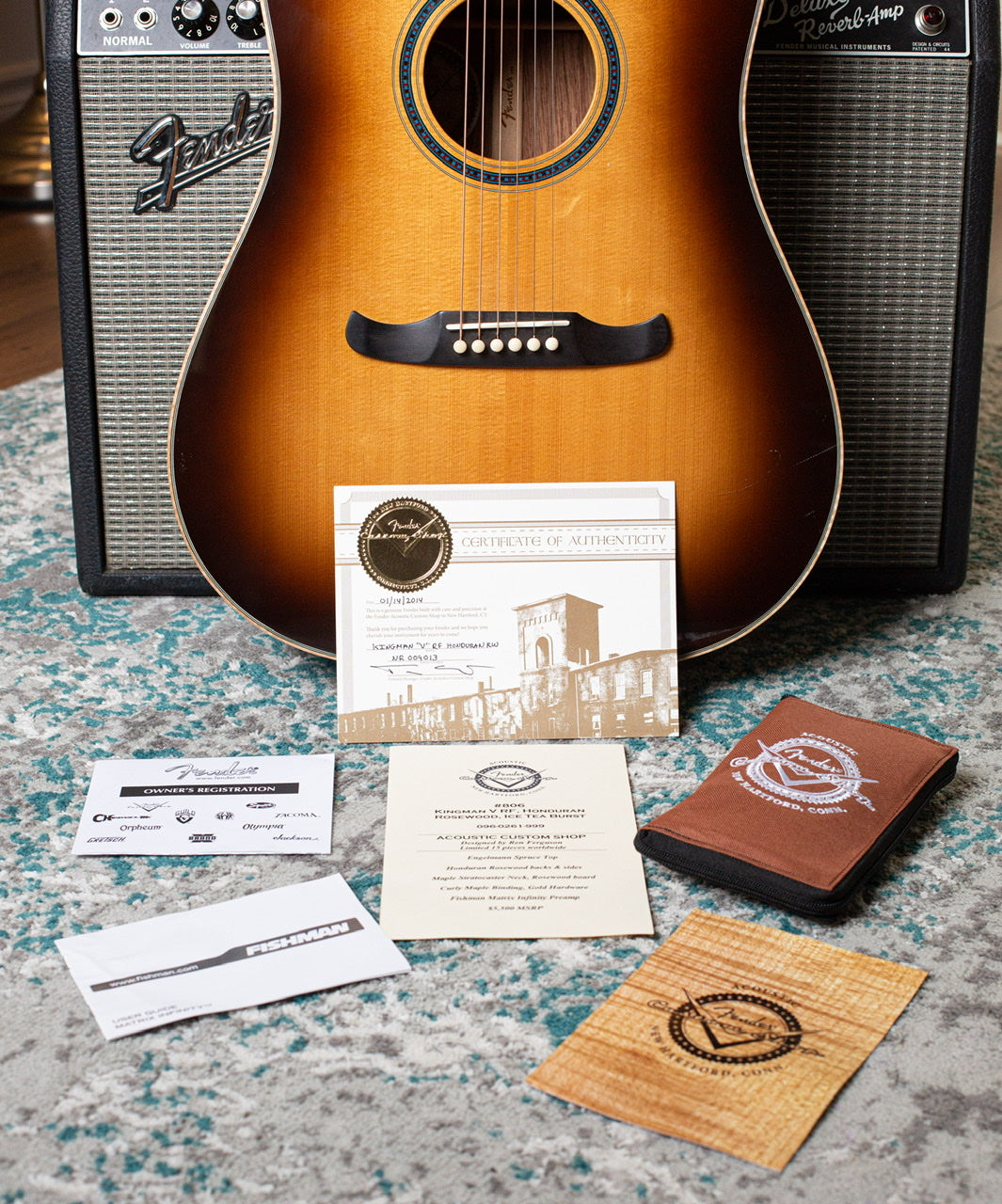 Fender Custom Shop Kingman C USA 世界150本限定 桜井和寿 - 楽器、器材